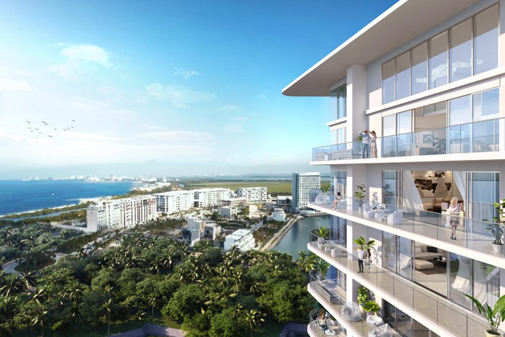 Penthouse en Venta SLS Bahia Beach Puerto Cancún de 861 m2